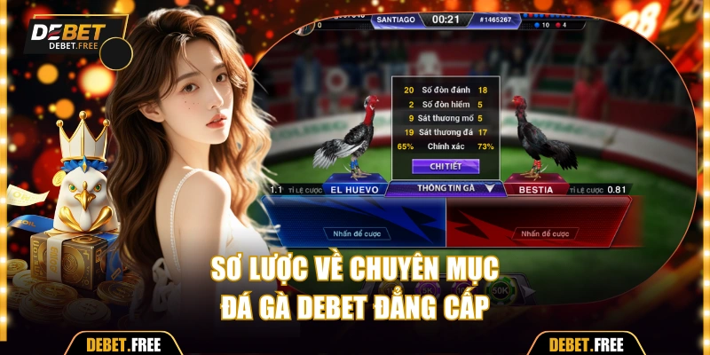 Sơ lược về sân chơi đá gà Debet đẳng cấp